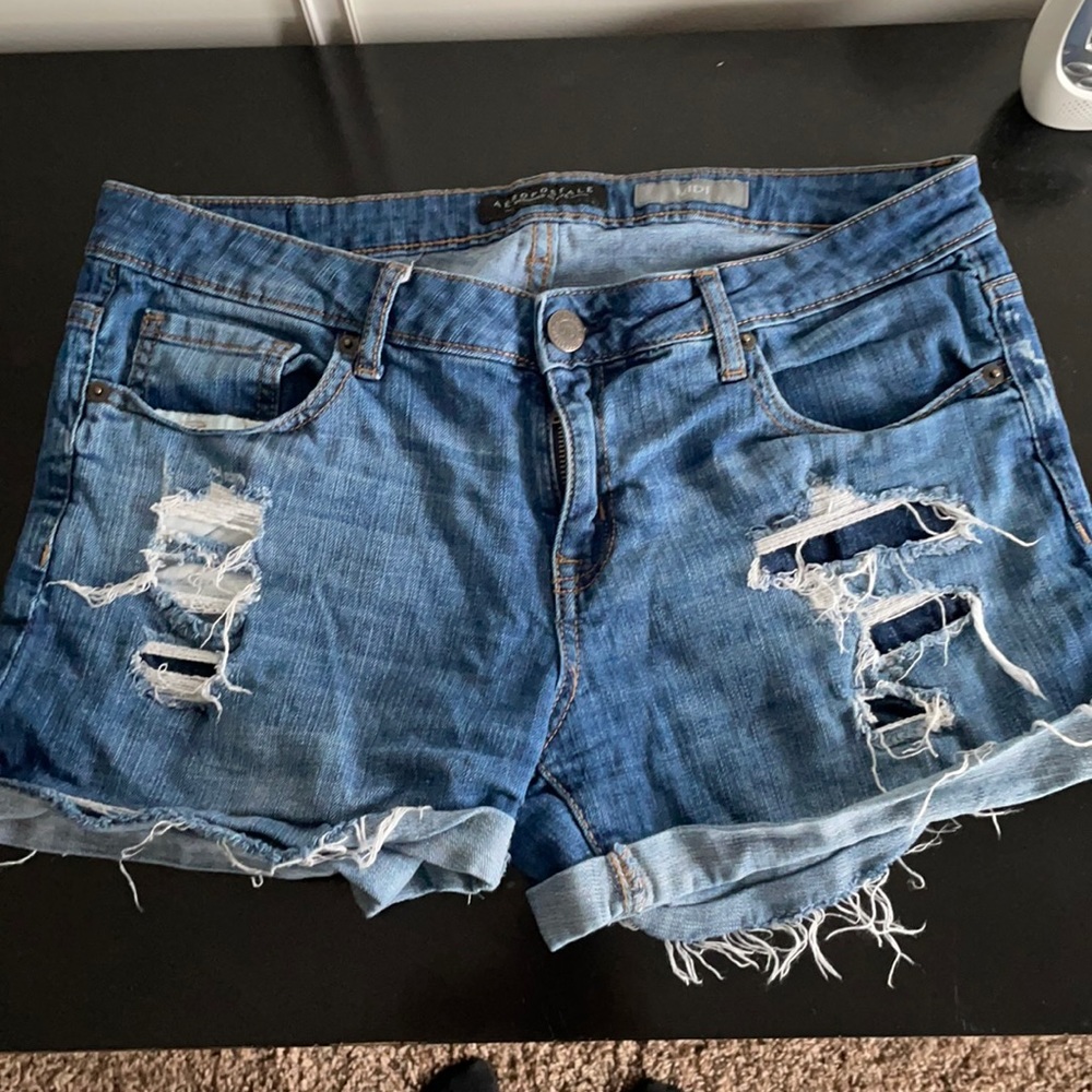aeropostale size 10 midi shorts